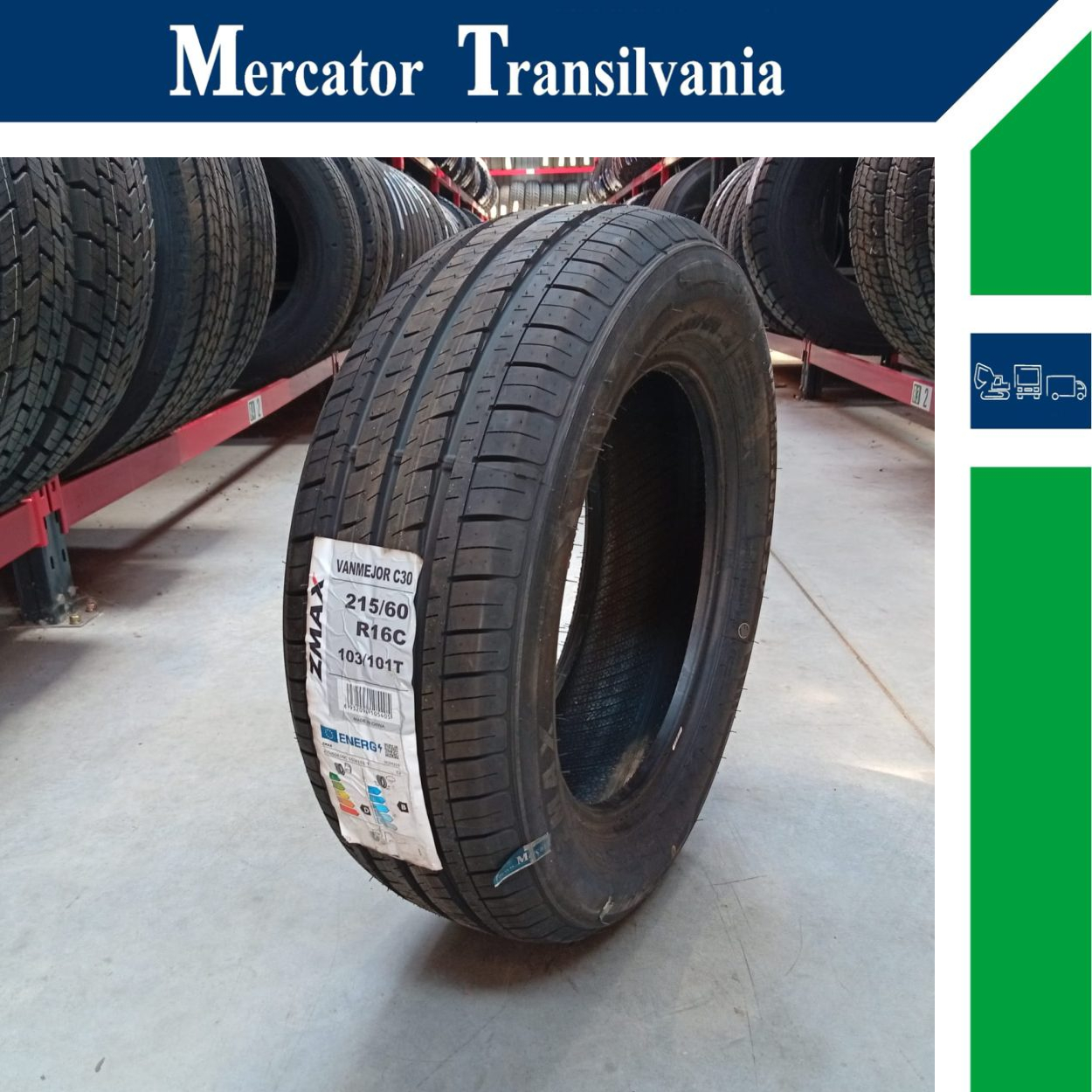 (NOUA) Zmax Vanmejor C30 215/60R16C