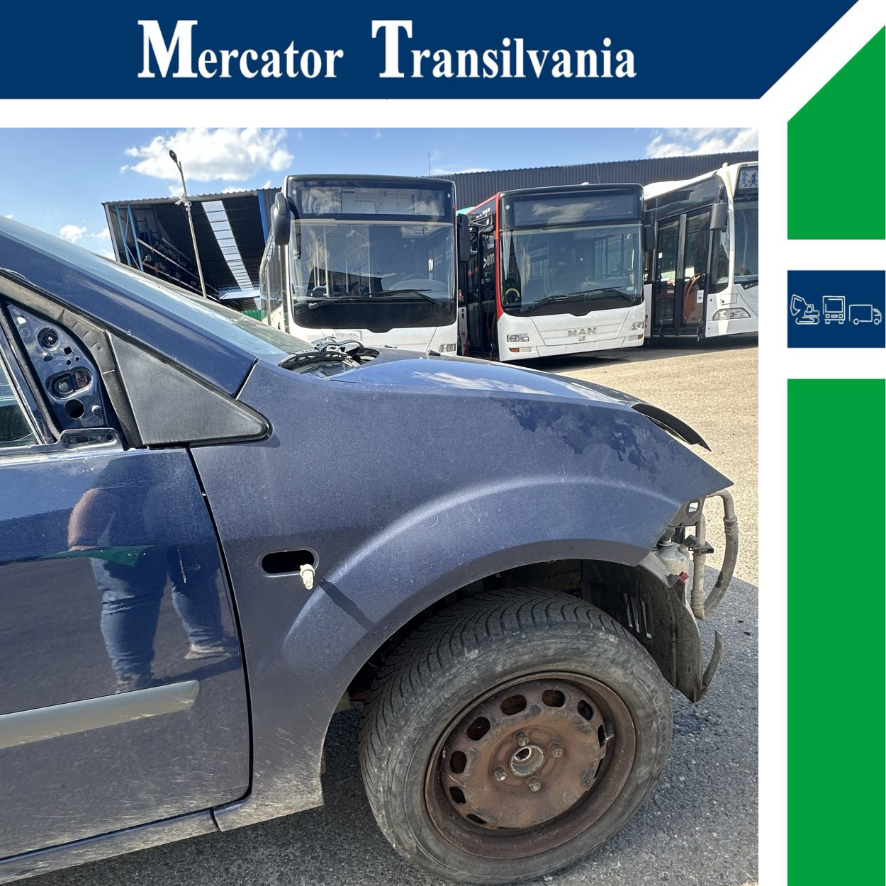Aripa fata dreapta. Ford
