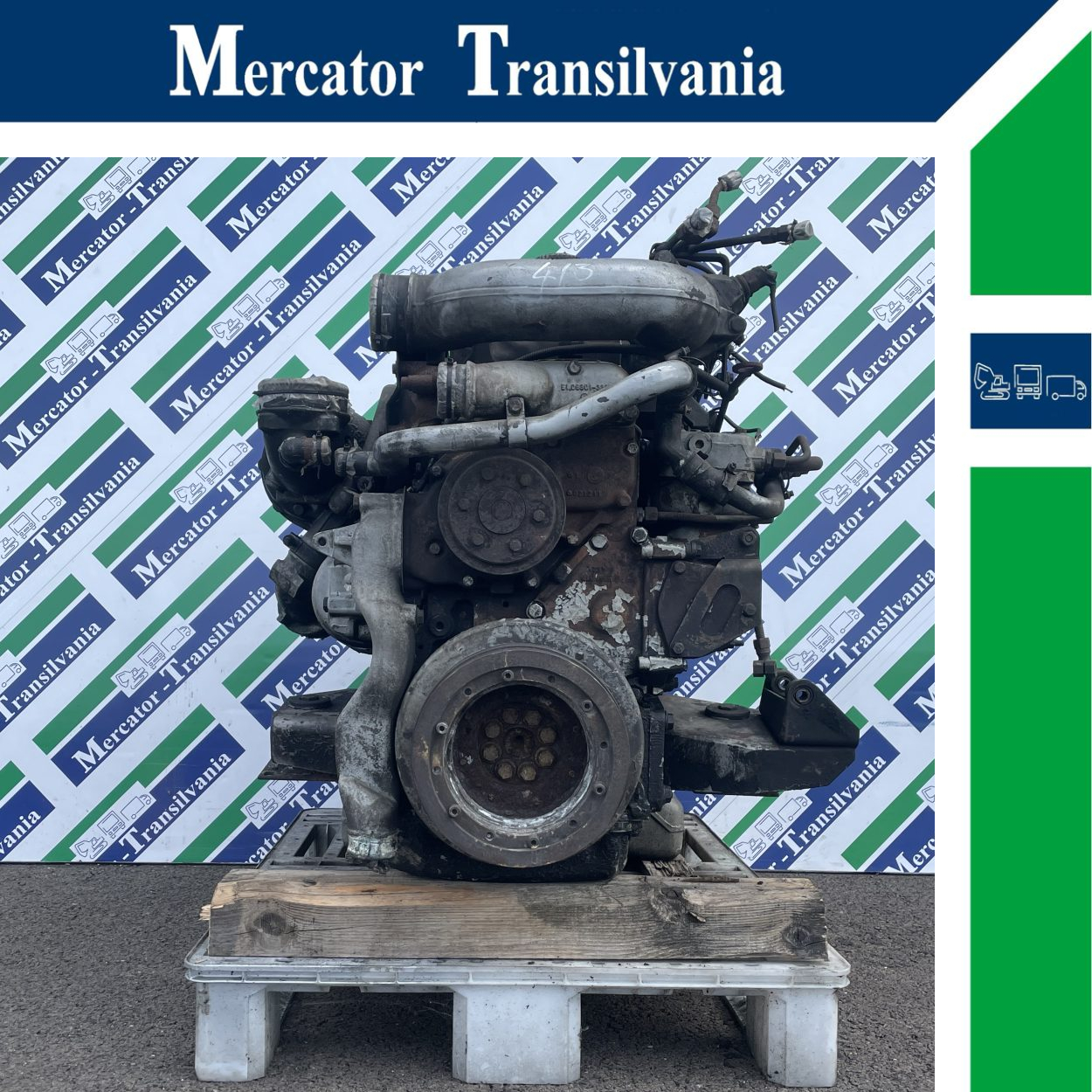 Motor complet cu injecție MAN D2866 LOH23, 3658529121B281 Neoplan