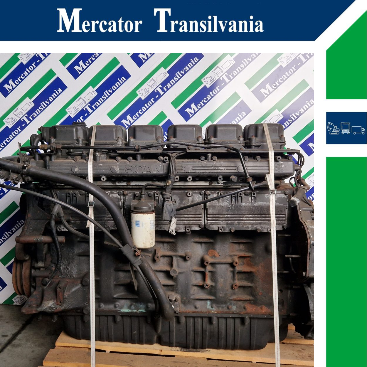 Motor complet cu injecție Scania